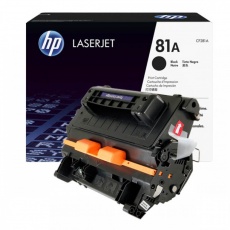 CF281A №81A картридж для M604/605/606/630 black оригинал, ресурс: 10500 стр