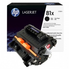 CF281X №81X картридж для M606/605/630 black оригинал, ресурс: 25000 стр